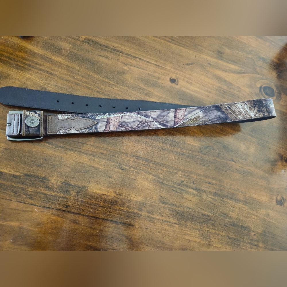 Mossy Oak Camo Belt with a stretchy waist | M 34-36 | Hunting, Camouflage, Men's